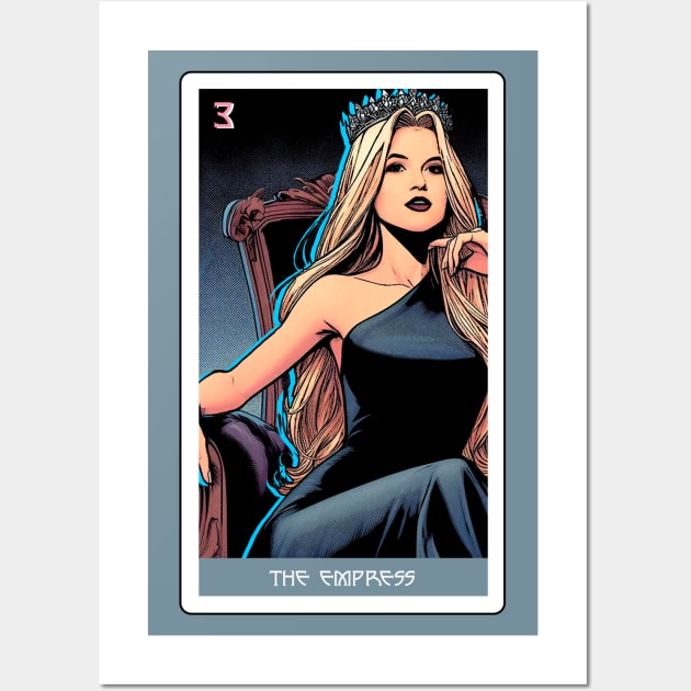 the empress - house of anubis tarot card Wall Art by sadieillust